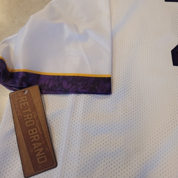 Justin Jefferson- LSU Tigers Retro Brand Jersey size XXL. Minnesota Vikings WR - Picture 2 of 8